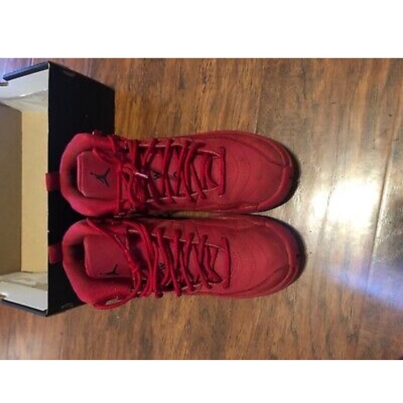Jordan 12 RED SUEDE. Sz.7. DEADSTOCK . - Picture 2 of 4